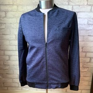 Topman Navy Bomber Jacket
